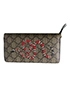 Gucci GG Supreme King Snake Long Wallet, front view